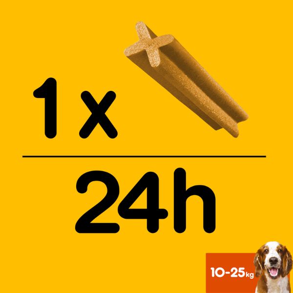 Bauzaar Pedigree Dentastix Medium snack per l'igiene orale Shopping Online