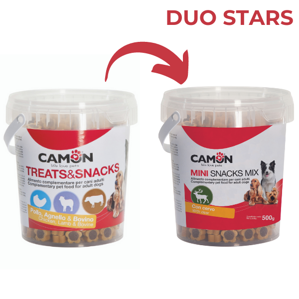 Bauzaar Camon Mini Treats&Snacks Box 500 gr Economico