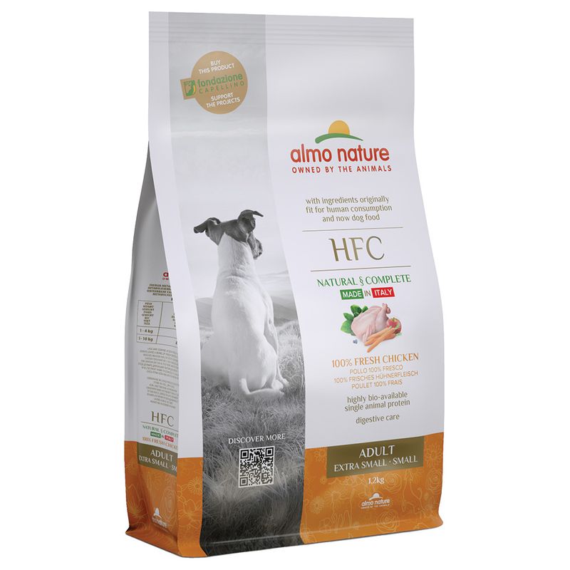 Zooplus Multipack risparmio 2 x 1 2 / 8 kg Almo Nature HFC Crocchette per cani 2025