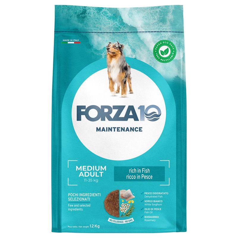Zooplus Forza10 Maintenance Medium Adult al Pesce Crocchette cane