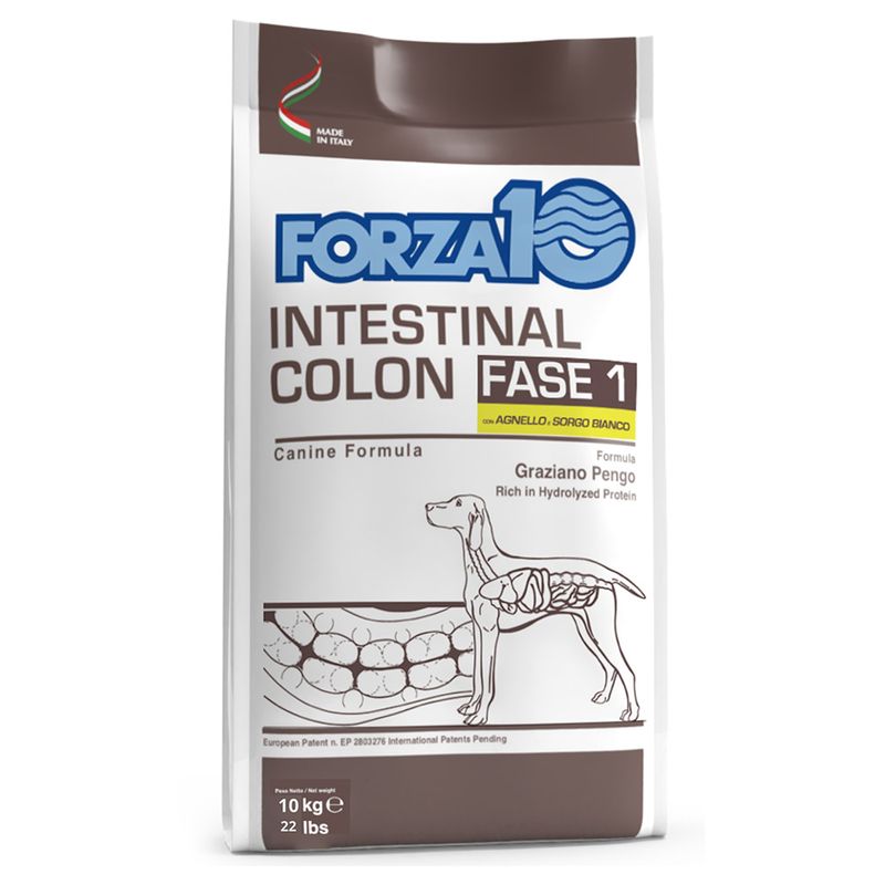 Zooplus Forza10 Intestinal Colon Fase 1 con Agnello Crocchette cane Affare Del Giorno