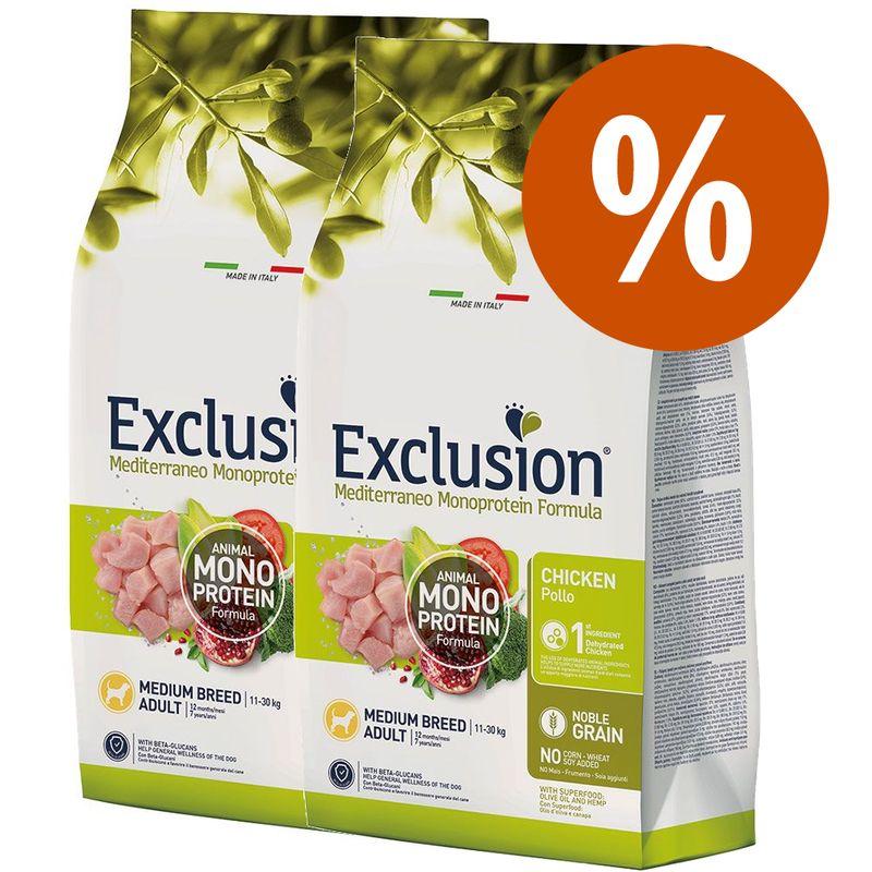 Zooplus Set Risparmio 2 x Exclusion Mediterraneo