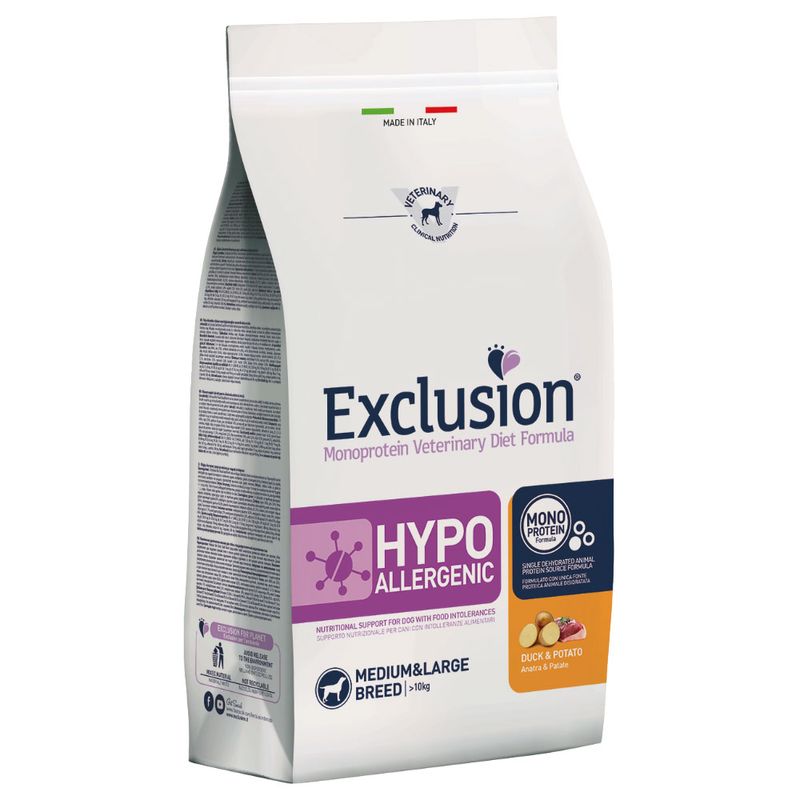 Zooplus Exclusion Diet Hypoallergenic Anatra & Patate Crocchette per cani In Linea