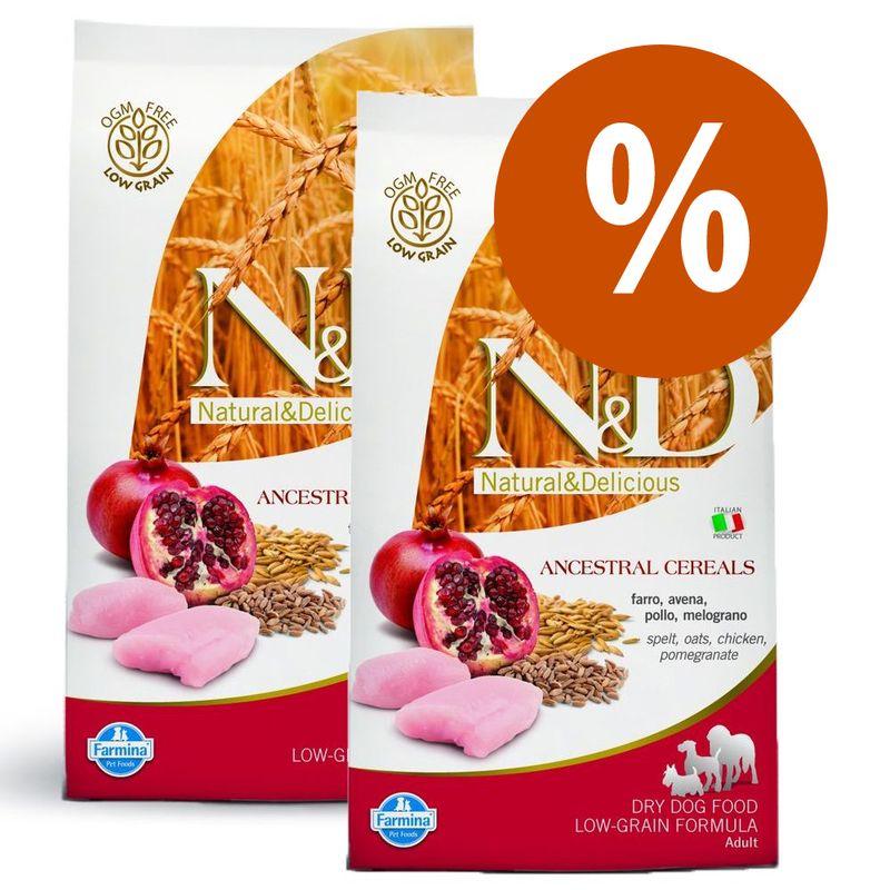 Zooplus Multipack risparmio 2 x 12 kg Farmina N&D Crocchette cane Sconto
