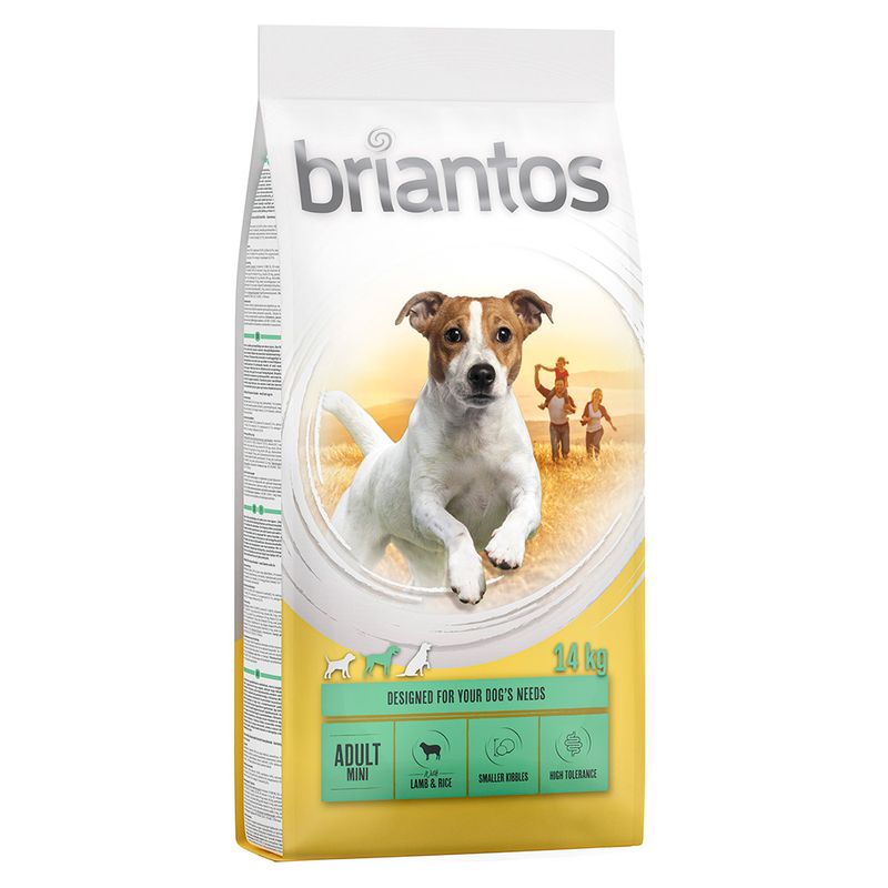 Zooplus Briantos Adult Mini Agnello & Riso Crocchette per cane Moda
