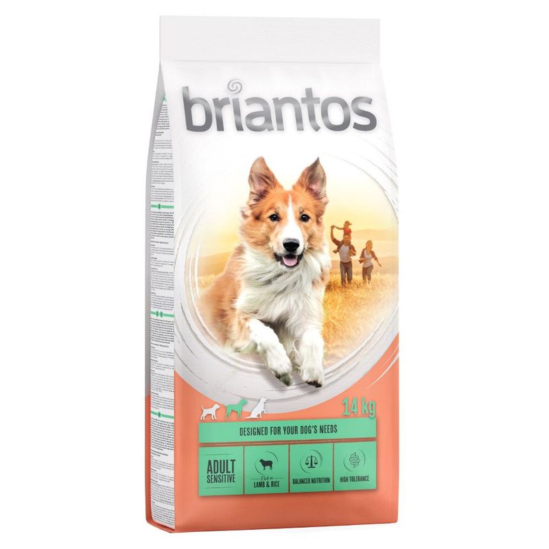 Zooplus Briantos Adult Sensitive Agnello & Riso Crocchette per cane