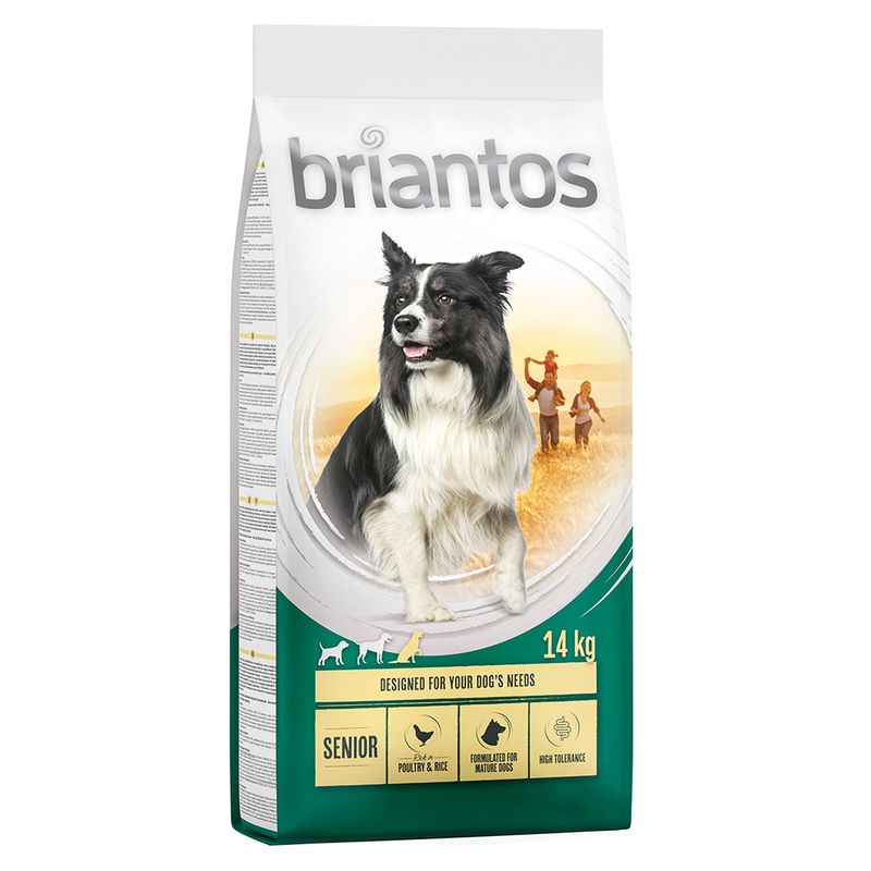 Zooplus Briantos Senior con Pollame e Riso Crocchette per cane