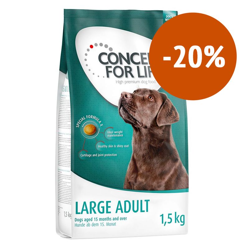 Zooplus Prezzo speciale 4 x 1/1 5 kg Concept for Life Crocchette per cane Acquista Ora