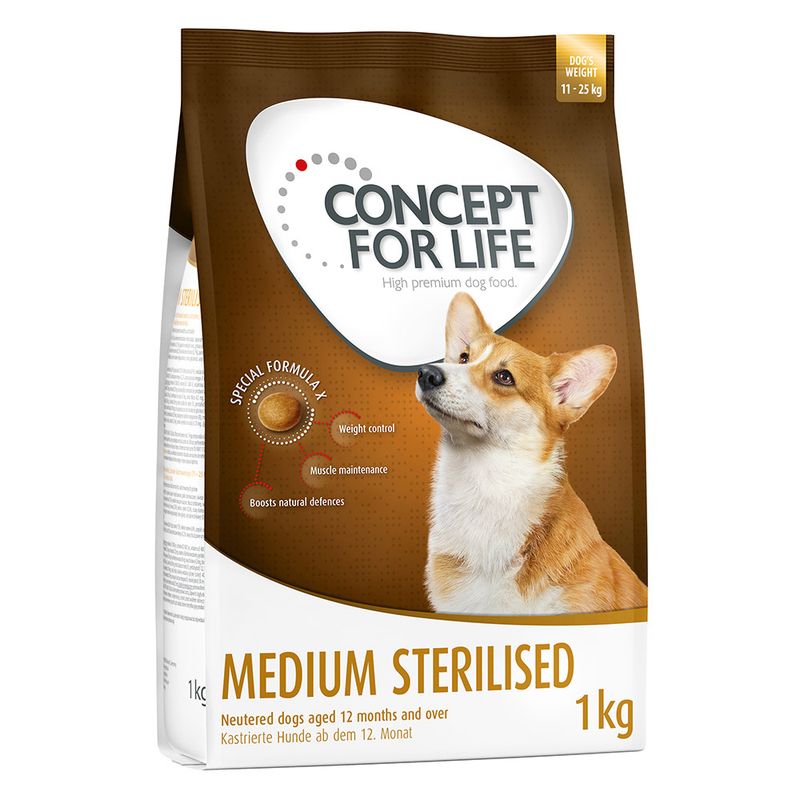 Zooplus Concept for Life Medium Sterilised Crocchette per cani