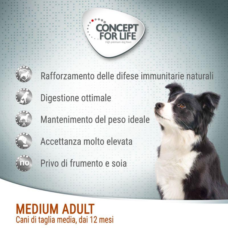Zooplus Concept for Life Medium Adult Crocchette per cani Convenienza