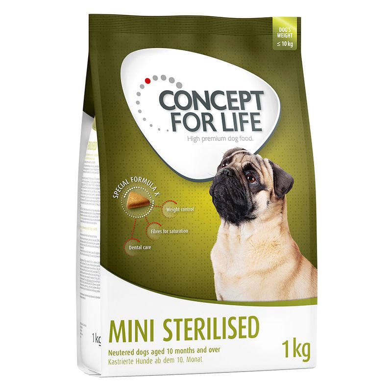 Zooplus Concept for Life Mini Sterilised Crocchette per cani