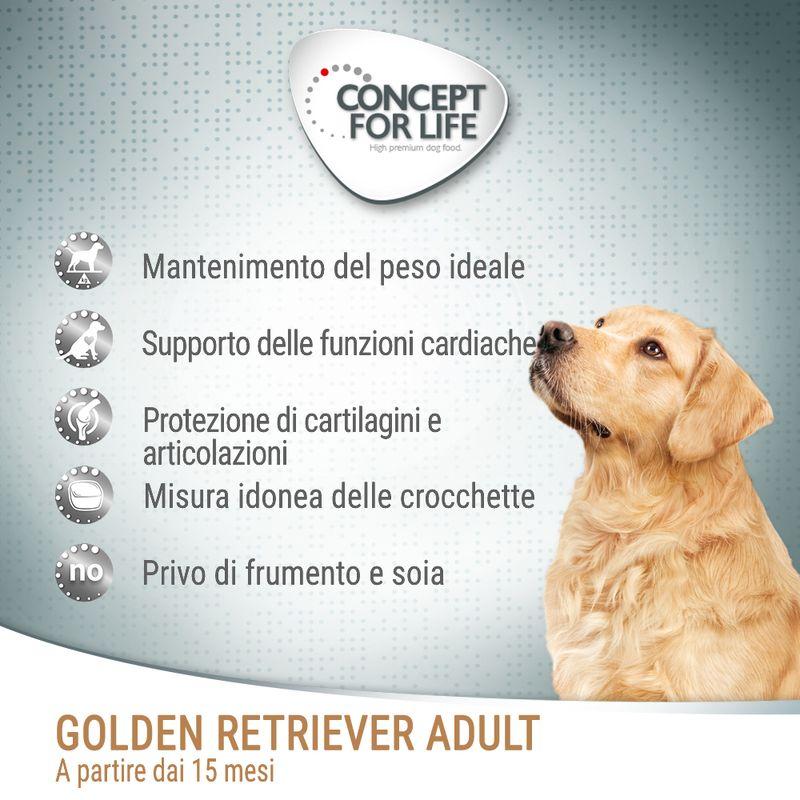 Zooplus Concept for Life Golden Retriever Adult Crocchette per cani Economico