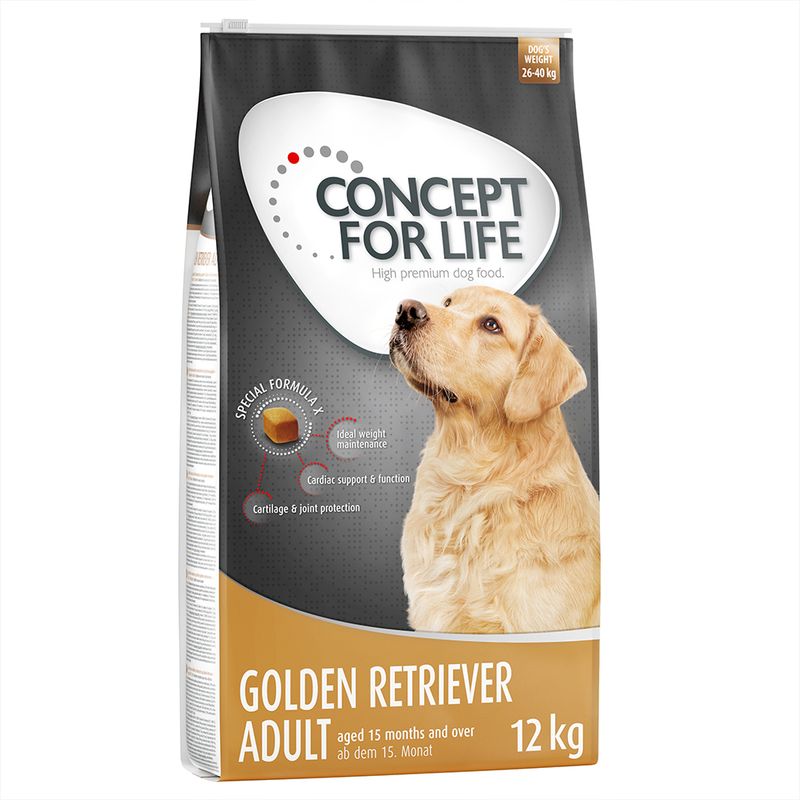 Zooplus Concept for Life Golden Retriever Adult Crocchette per cani Economico
