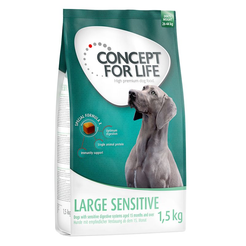 Zooplus Concept for Life Large Sensitive Crocchette per cani Offerte