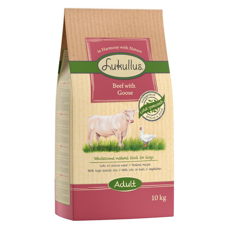 Zooplus Lukullus Manzo & Oca Crocchette per cane Saldi Di Fabbrica