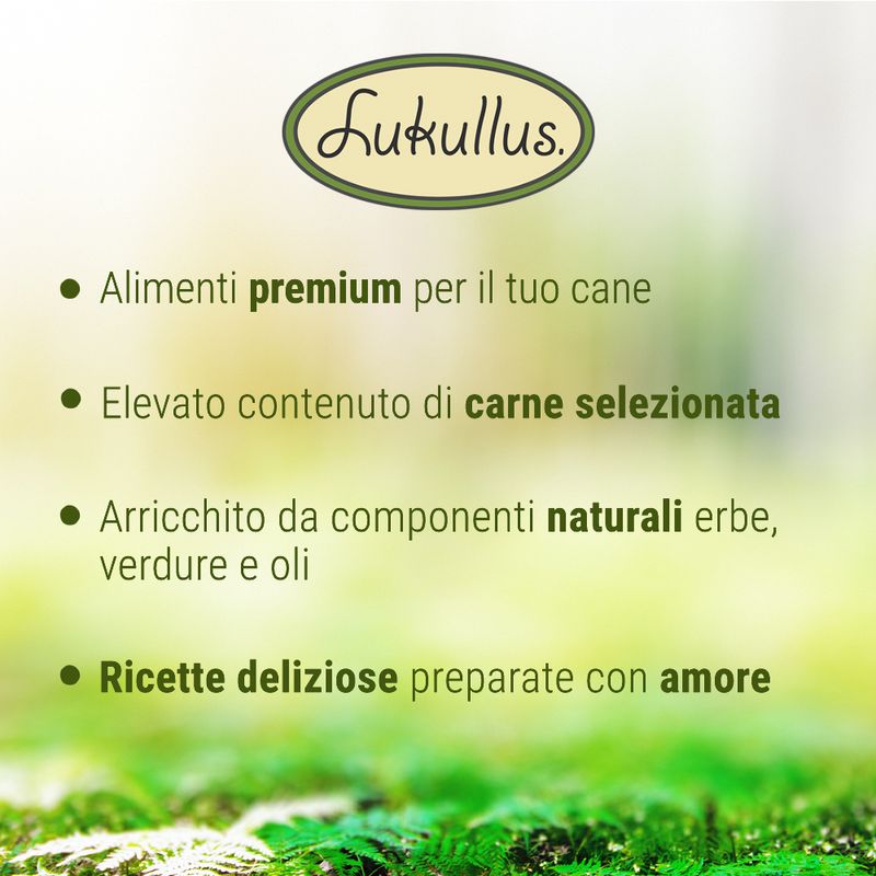 Zooplus Lukullus Manzo & Oca Crocchette per cane Saldi Di Fabbrica