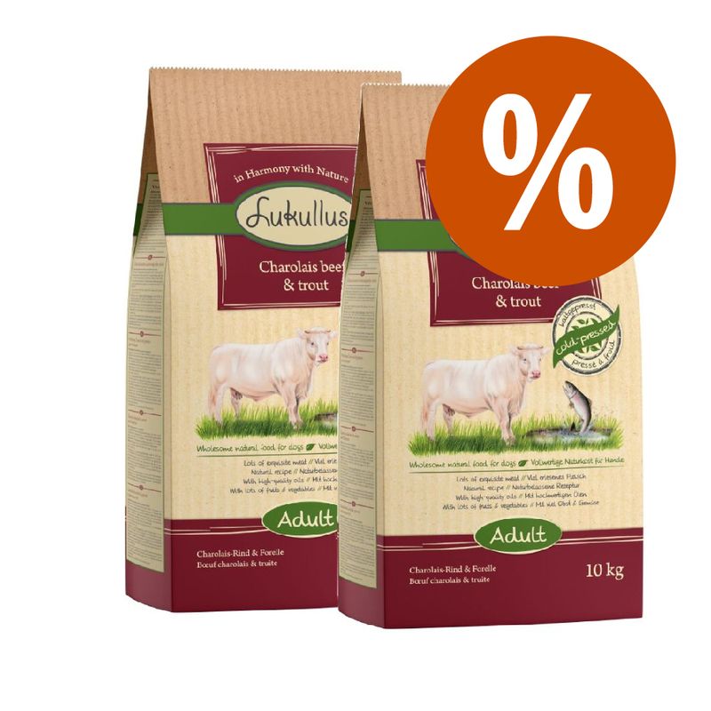 Zooplus Multipack Risparmio 2 x Lukullus Crocchette per cani In Saldo