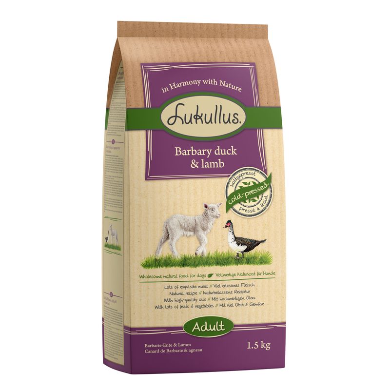 Zooplus Lukullus Canard de Barbarie & Agnello 2025