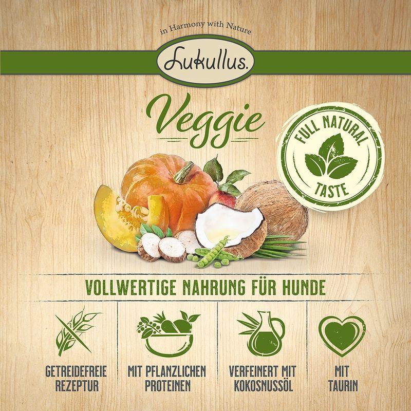 Zooplus Lukullus Veggie (senza cereali) Crocchette per cane Italia