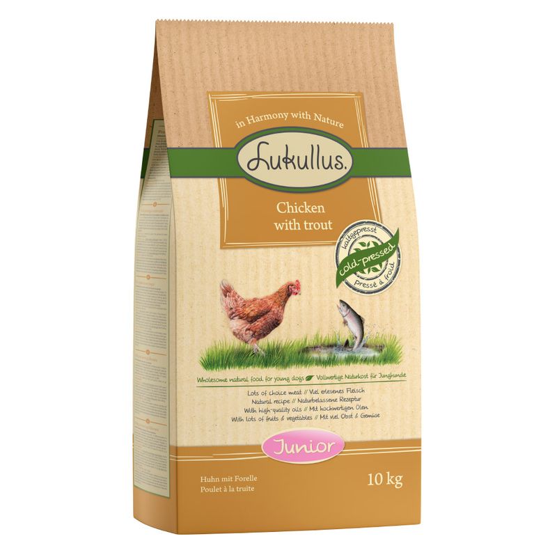 Zooplus Lukullus Junior Pollo & Trota
