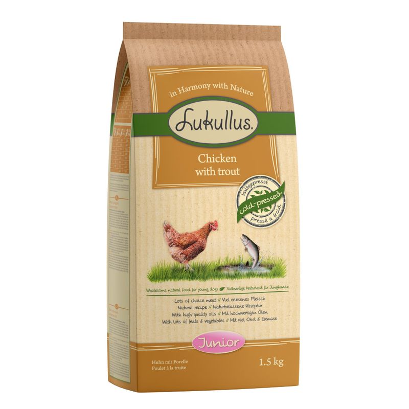Zooplus Lukullus Junior Pollo & Trota In Linea