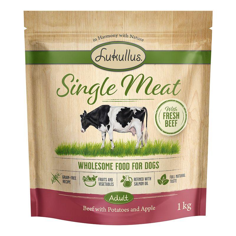 Zooplus Lukullus Single Meat Manzo (senza cereali) Crocchette per cane Acquista Ora