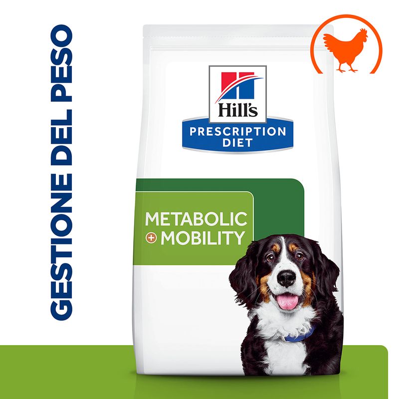 Zooplus Hill's Prescription Diet Metabolic + Mobility con Pollo per cani
