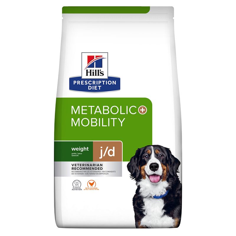 Zooplus Hill's Prescription Diet Metabolic + Mobility con Pollo per cani Consegna Veloce
