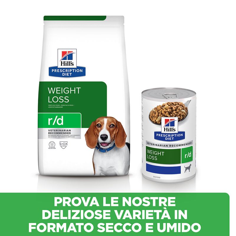 Zooplus Hill's Prescription Diet r/d Weight Reduction secco per cane Promozione Limitata