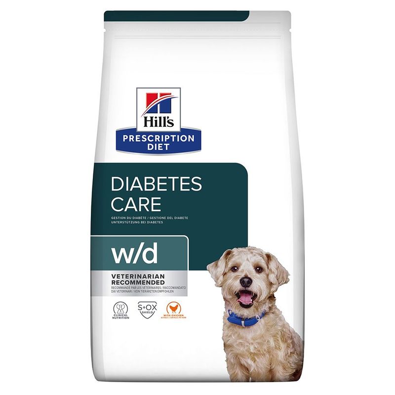 Zooplus Hill's Prescription Diet w/d Diabetes Care con Pollo per cani Shopping Online