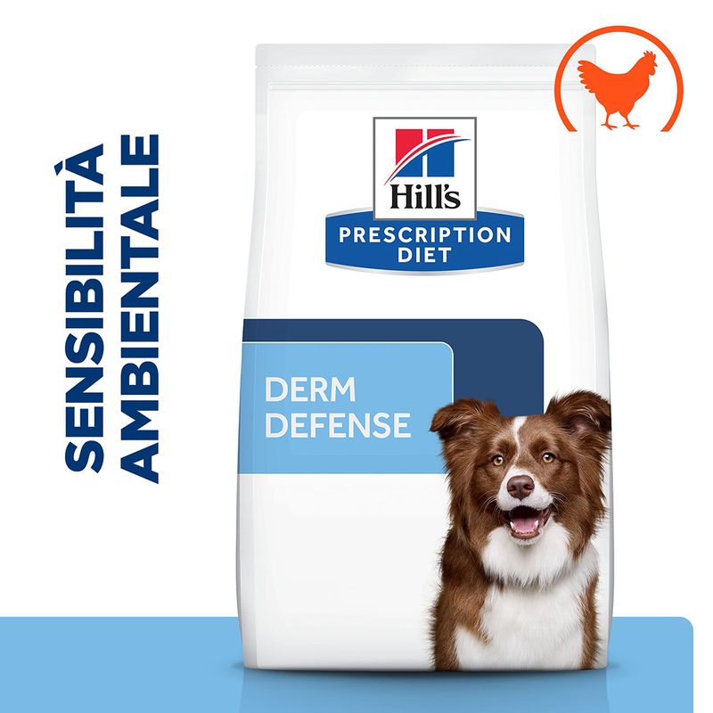 Zooplus Hill's Prescription Diet Derm Defense con Pollo per cani