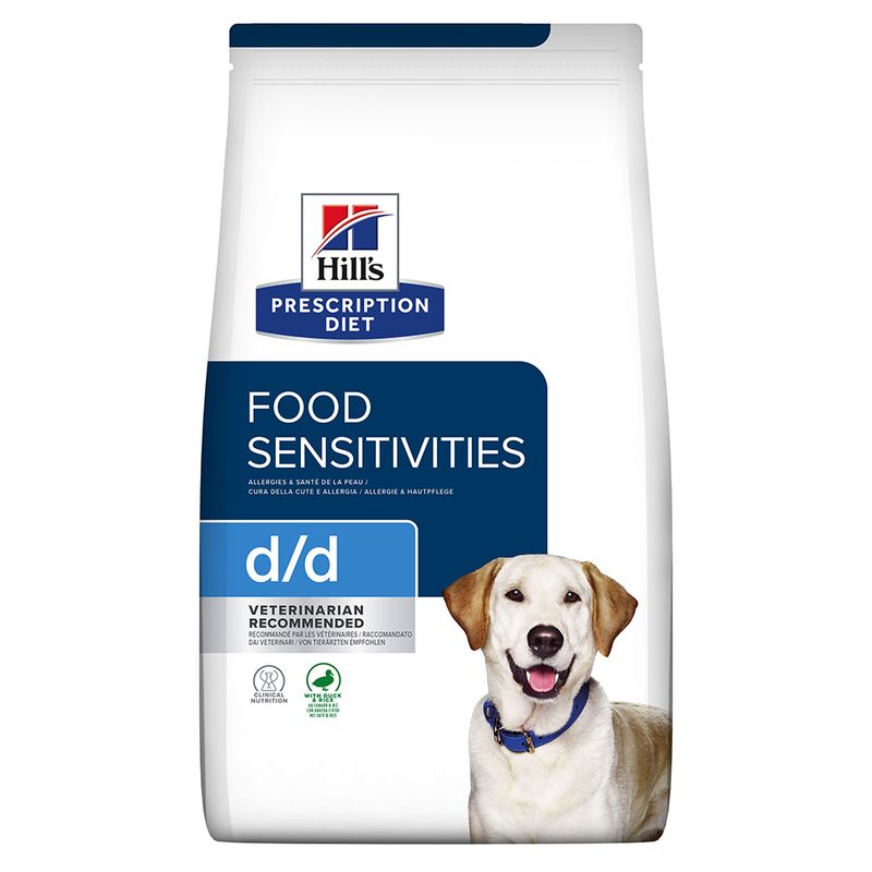 Zooplus Hill's Prescription Diet d/d Food Sensitivities con Anatra e Riso per cani Convenienza