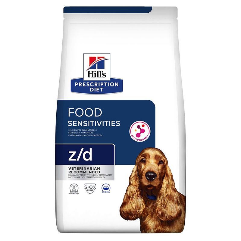 Zooplus Hill's Prescription Diet z/d Food Sensitivities secco per cani Presa
