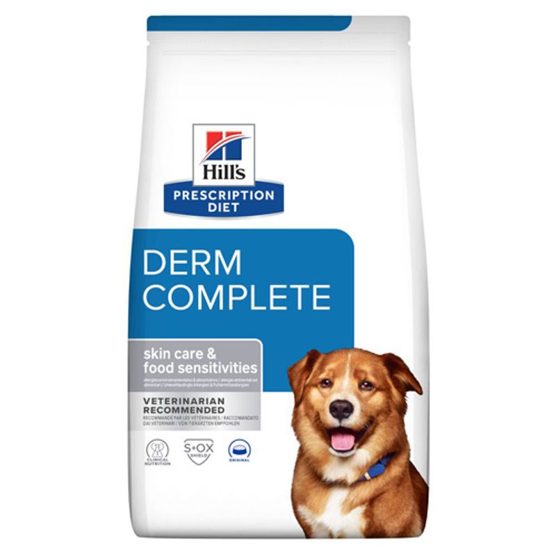Zooplus Hill’s Prescription Diet Canine Derm Complete con Riso e Uova secco cane Saldi Di Fabbrica