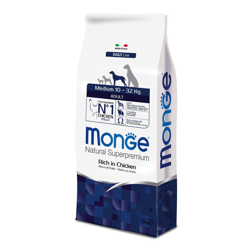 Zooplus 2 x 12 kg Monge Superpremium Crocchette cane Soddisfazione Garantita