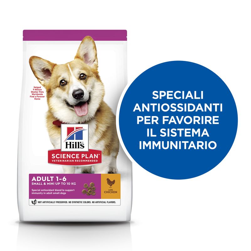 Zooplus Hill's Science Plan Adult 1-6 Small & Mini con Pollo Novità