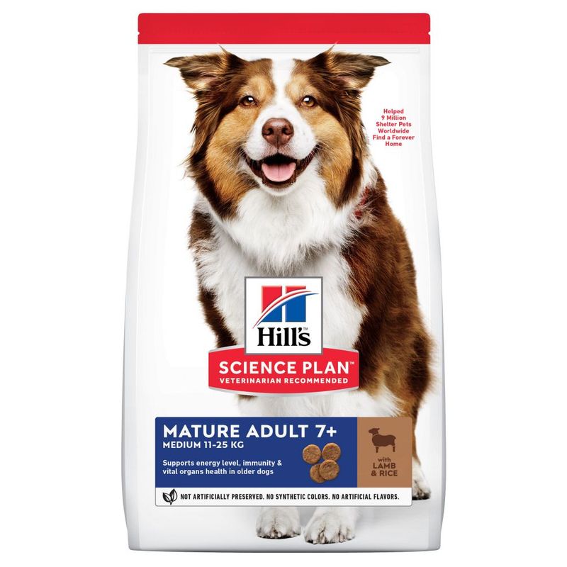 Zooplus Hill's Science Plan Mature Adult 7+ Medium con Agnello & Riso