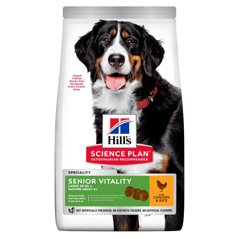 Zooplus Hill's Science Plan Mature Adult Senior Vitality 6+ Large con Pollo