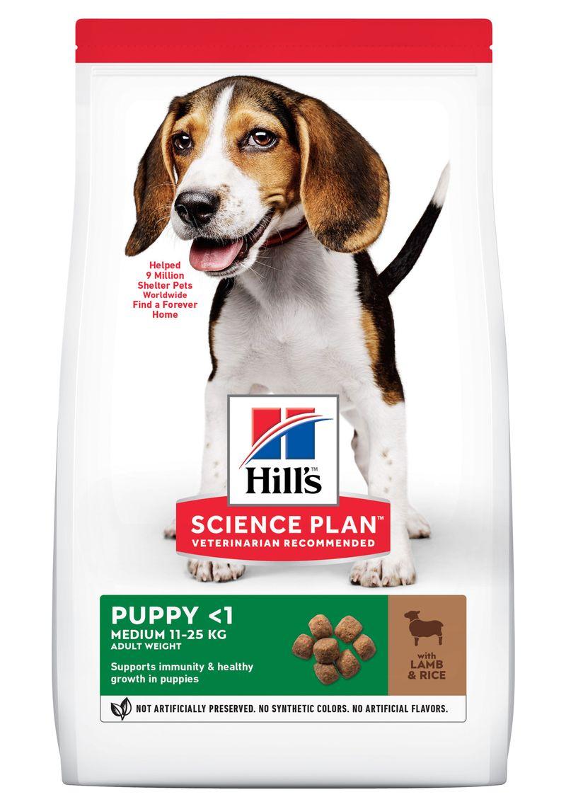 Zooplus Hill's Science Plan Puppy <1 Medium con Agnello e Riso Saldi Di Fabbrica