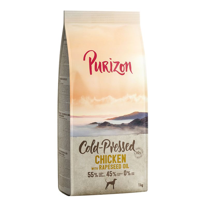 Zooplus Purizon Coldpressed Pollo con Olio di colza Crocchette per cane