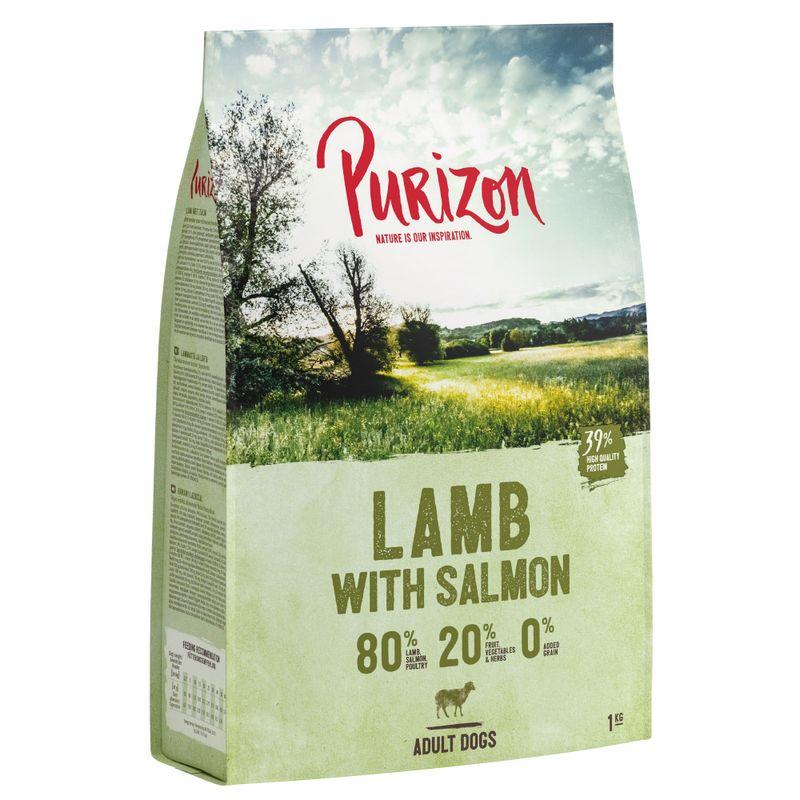 Zooplus Purizon Adult Agnello con Salmone Crocchette senza cereali per cane