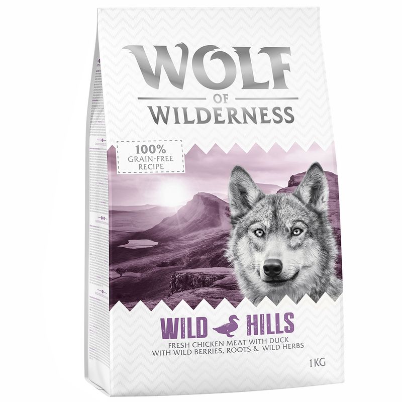 Zooplus Prezzo speciale 1 kg Wolf of Wilderness Crocchette Italy