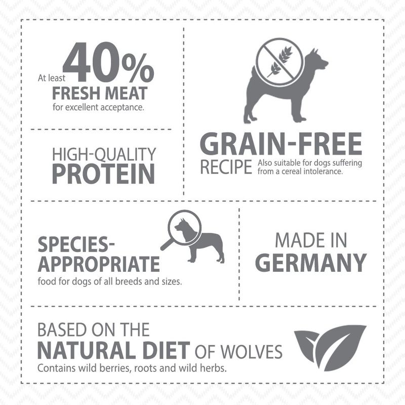 Zooplus Set prova misto 3 x 1 kg Wolf of Wilderness Soft Crocchette per cani Promozione Limitata