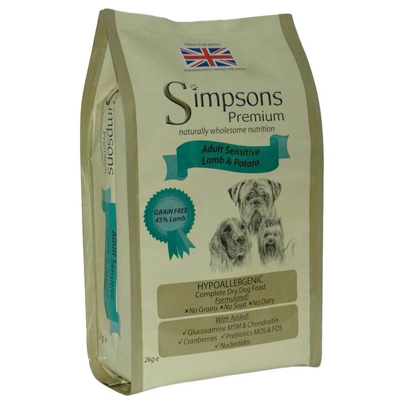 Zooplus Simpsons Premium Sensitive Adult Agnello e Patate Qualità