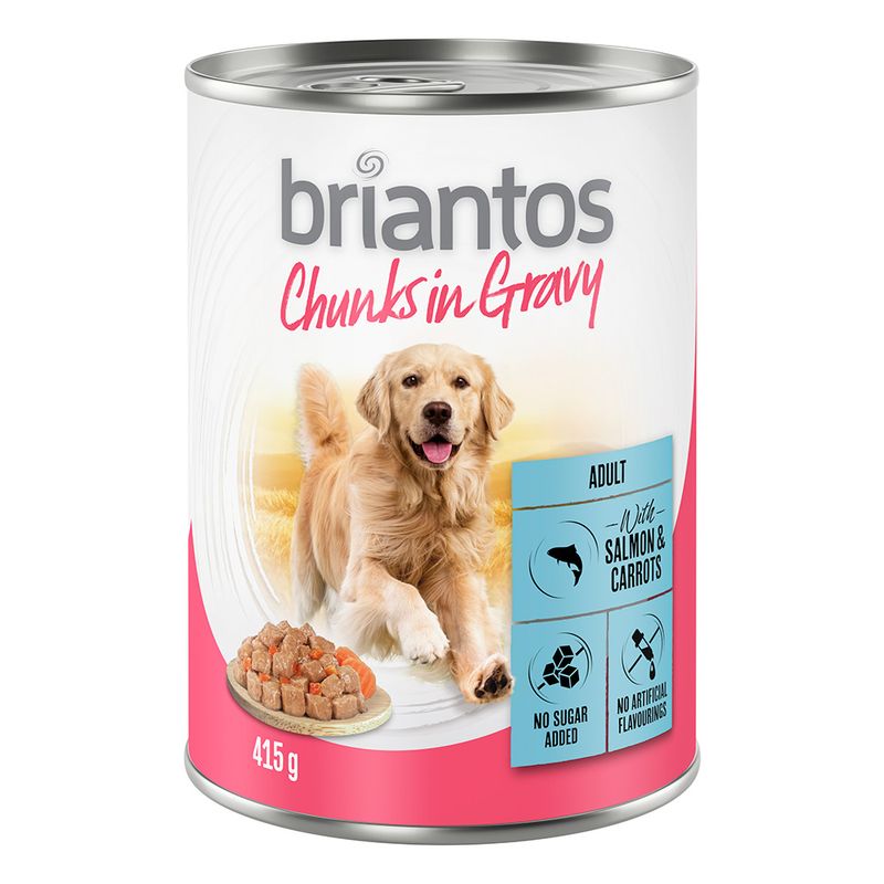 Zooplus Briantos Chunks in Gravy 6 x 415 g Umido per cane Acquista Ora