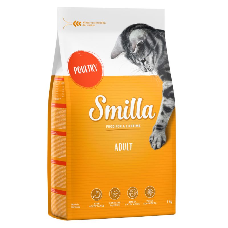 Zooplus Set prova misto Smilla Adult Crocchette per gatti Sottocosto