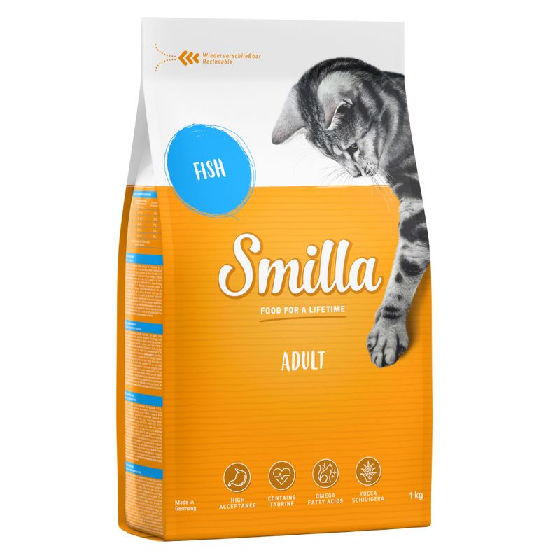 Zooplus Set prova misto Smilla Adult Crocchette per gatti Sottocosto