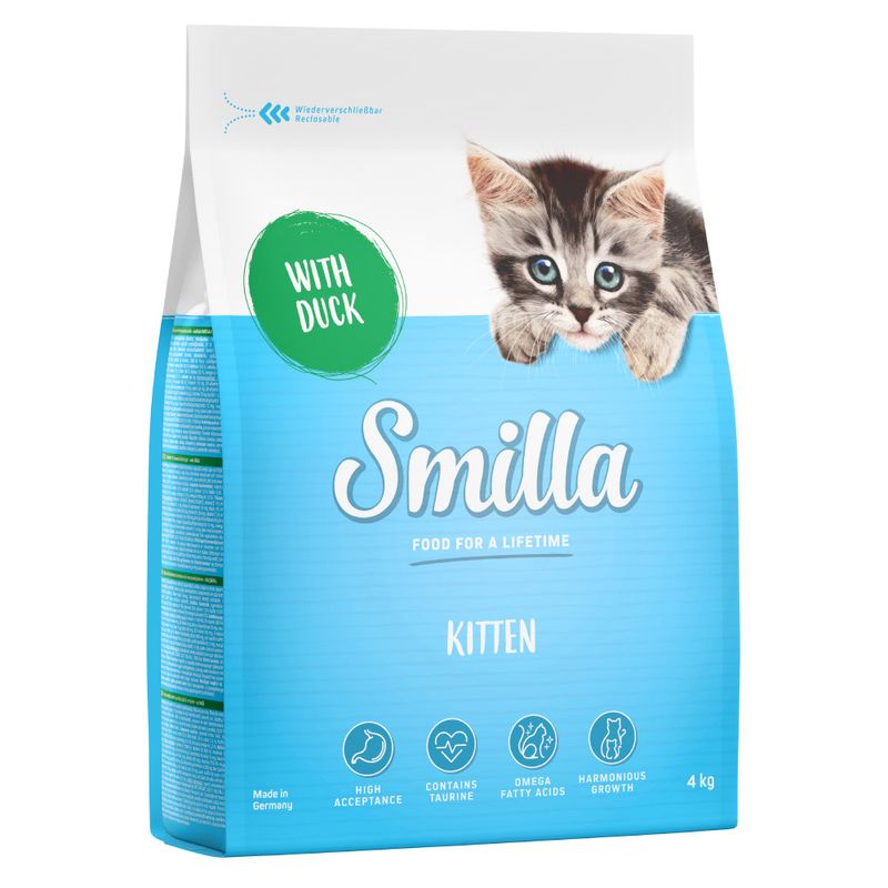 Zooplus Smilla Kitten Anatra Crocchette per gattini Online