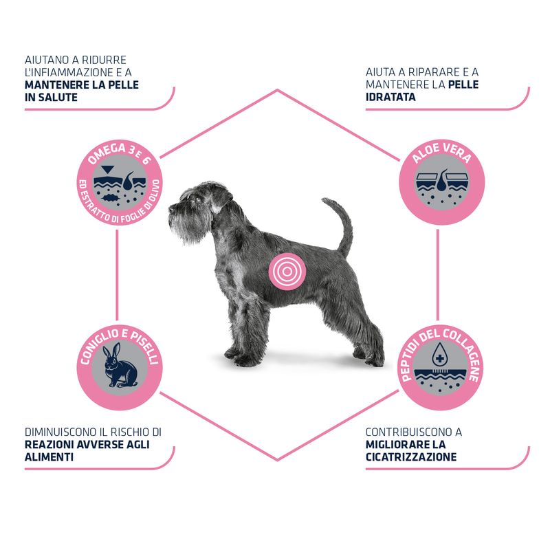 Zooplus Advance Veterinary Diets Atopic con Coniglio e Piselli Vendita Calda