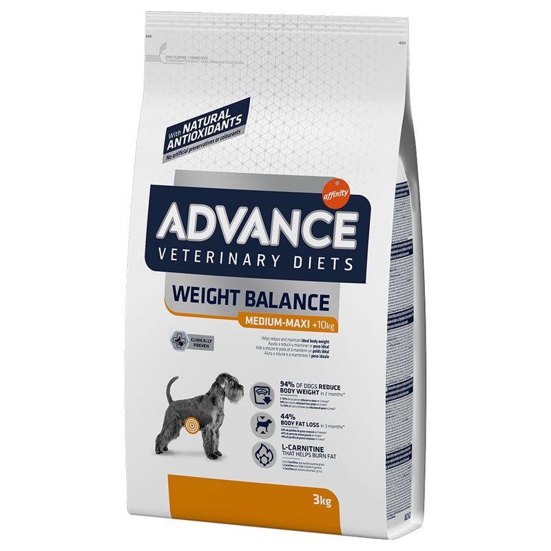 Zooplus Advance Veterinary Diets Weight Balance Medium/Maxi Crocchette per cane
